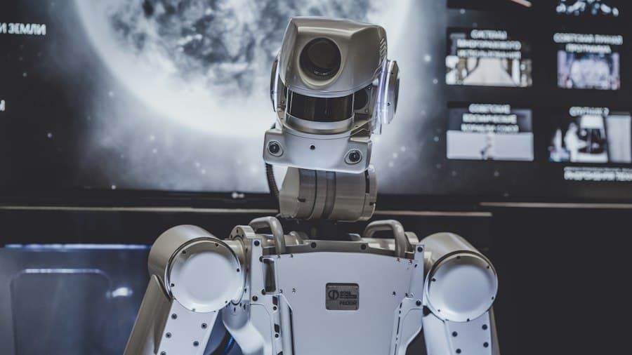 Machine vision camera inspecting components on a production line